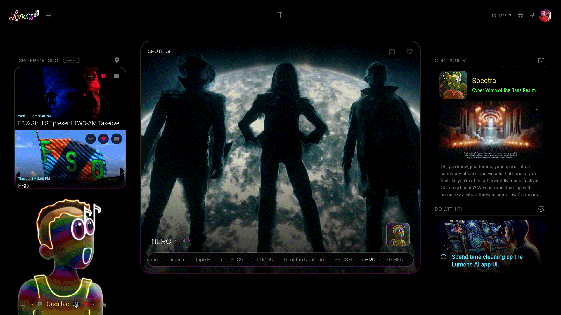 Lumens Cinematic Event Browser Lumens Cinematic Event Browser