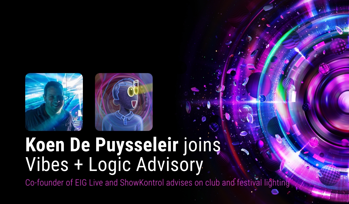 VibesCast #7: Koen De Puysseleir Joins Vibes + Logic as Club and Festival Lighting Systems Integration and Miniaturization Advisor