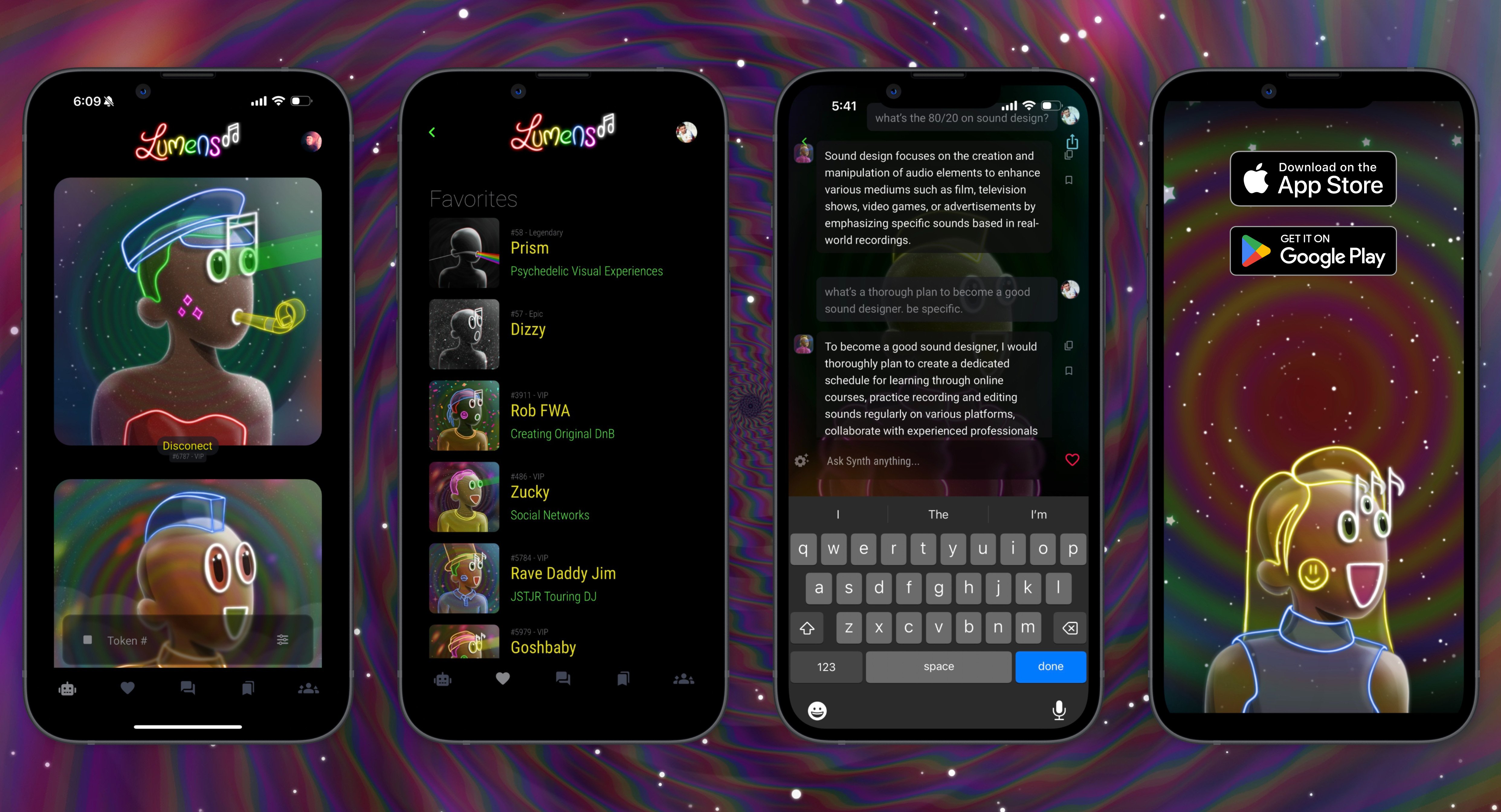 Vibes + Logic unleashes OpenAI's ChatGPT on 8,888 Lumens 👀🎵 in a new Lumens AI app