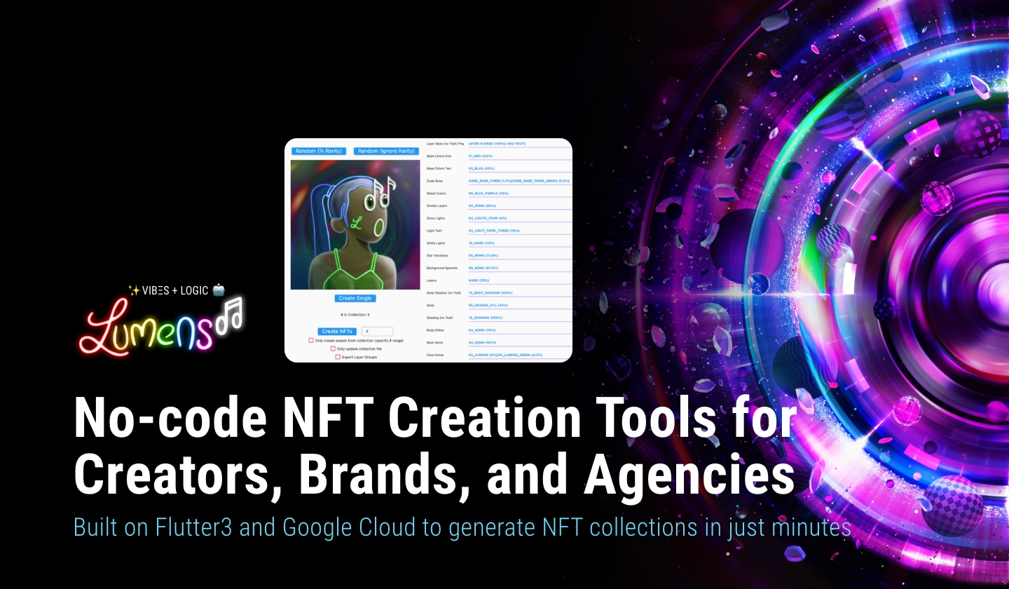 Vibes + Logic Announces No-code NFT Creation Tools for Creators, Brands, and Agencies