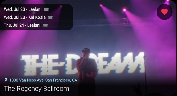 The Regency Ballroom The Regency Ballroom